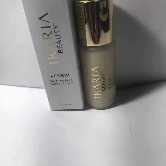 Ikaria Beauty Renew Daytime Fyto Retinol Serum 1 oz / 30 mL - NIB - Picture 2 of 16